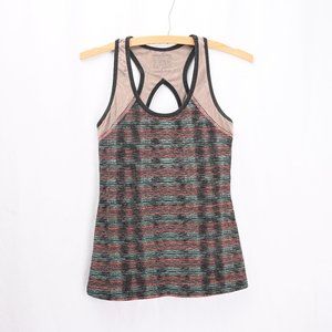 Green Apple Eco-Friendly Racer Back Tank - Multi-Color / S - Built in Bra